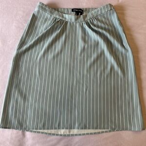 🩵Express Sky Blue Pinstripe Pencil Skirt🩵